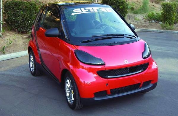 Smart ForTwo GT Styling Headlight Covers - Small - Smoke - GT0810S