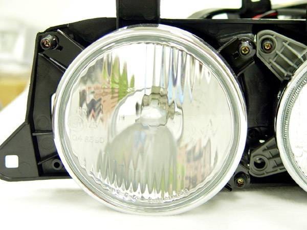 BMW 3 Series DTM Fiberwerkz Euro Smiley Projector Headlights - E30smokedhea thumbnail 2