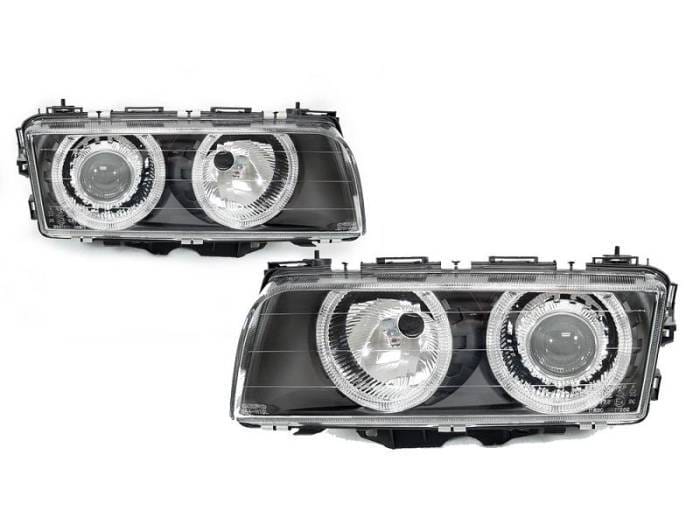 E38 95-98 Angel Eyes Headlights