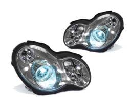 Chrome - HID Xenon Euro Headlights