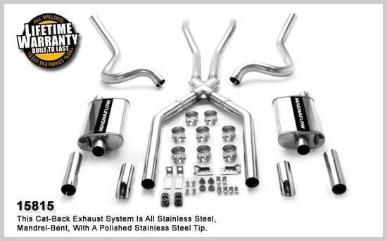 Magnaflow Cat-Back Exhaust System with 3.0 Inch Pipe - 15817