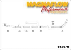 Magnaflow XL Series 4 Inch Exhaust System - 15979