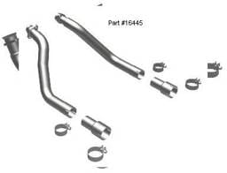 Ford Mustang Magnaflow Manifold Front Pipes - mag16445