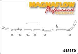 Magnaflow Performance Series 4 Inch Exhaust System - 15970