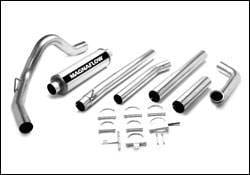 Magnaflow PRO Series 4 Inch Exhaust System with Turbo-Black Tuner - 17928