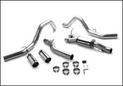 Magnaflow XL Series 4 Inch Exhaust System with Dual Exit Behind Rear Tires - 16965
