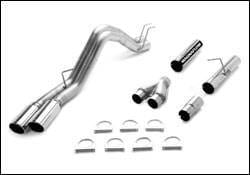 Magnaflow PRO Diesel Particulate Filter Series 4 Inch Dual Exhaust System - 17988