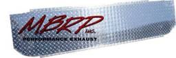 MBRP Plate Cover to Conceal T Pipe BB0003