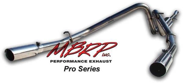 MBRP Pro Series Dual Split Rear Exhaust System S5116304