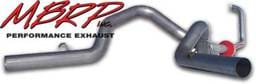 MBRP Installer Series Turbo Back Cool Duals Exhaust System S6210AL