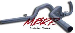 MBRP Installer Series Turbo Back Cool Duals Exhaust System S6202AL