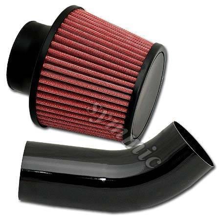 TOYOTA SUPRA TT TURBO SHORT RED AIR INTAKE+FILTER thumbnail 2
