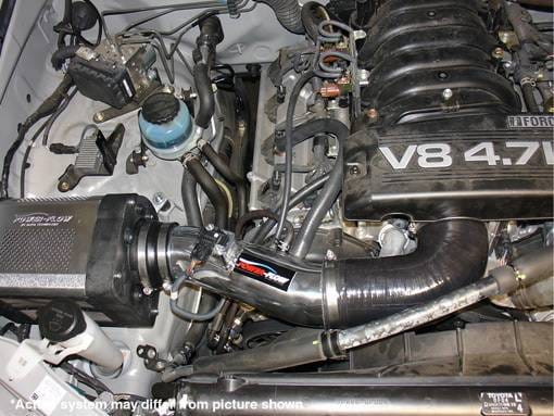 Toyota Tundra Injen Power-Flow Series Air Intake System - Wrinkle Black - PF2019WB thumbnail 2