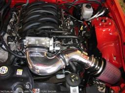 Ford Mustang Injen Power-Flow Series Air Intake System - Polished - PF9025P