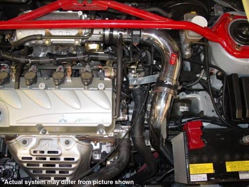 Mitsubishi Lancer Injen RD Series Cold Air Intake System - Polished - RD1833P thumbnail 2