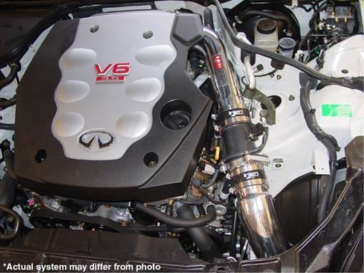 Infiniti G35 4DR Injen RD Series Cold Air Intake System - Black - RD1992BLK thumbnail 2