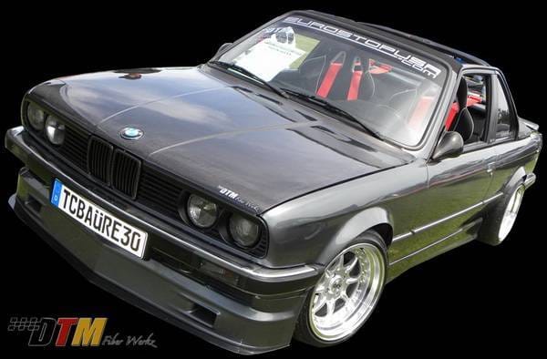 BMW 3 Series DTM Fiberwerkz OEM Style Hood- CFRP - E30-OEM-STYL thumbnail 2