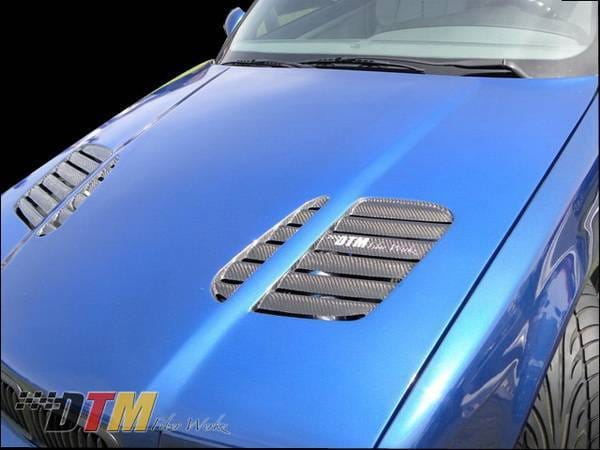 BMW 3 Series 2DR DTM Fiberwerkz GTR Vented Style Hood - FRP - E36-GTR-VENT thumbnail 2