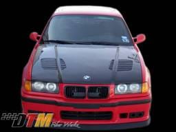 BMW 3 Series DTM Fiberwerkz GTR Vented Style Hood