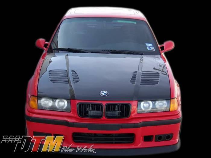 BMW 3 Series DTM Fiberwerkz GTR Vented Style Hood