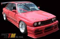 BMW 3 Series DTM Fiberwerkz OEM Style Pin Down Hood - E30 OEM Styl
