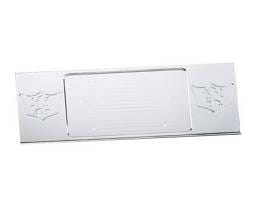 Land Rover Range Rover Defenderworx License Plate Bracket - Polished - RRPPC06001