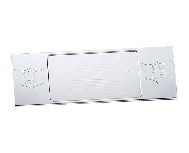 Land Rover Range Rover Defenderworx License Plate Bracket - Polished - RRPPC06001