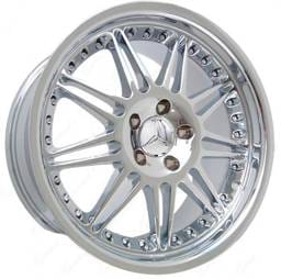 18 inch M Chrome - 4 wheel set