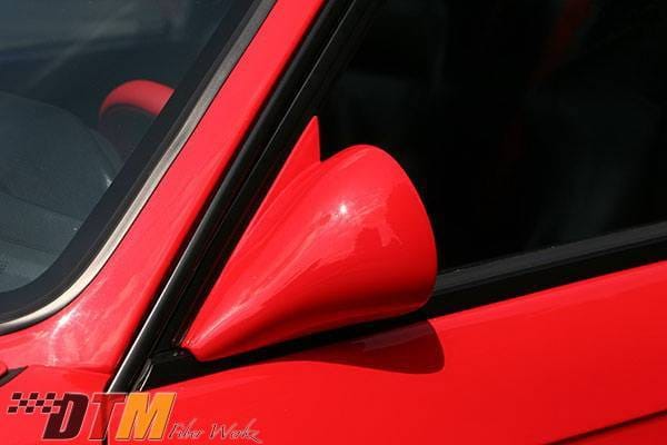 BMW 3 Series DTM Fiberwerkz DTM Style Non-Vented Mirrors - E30 DTM Style thumbnail 2