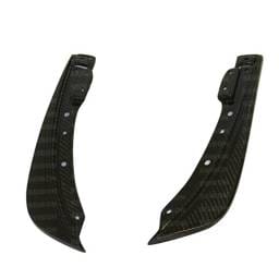 Dodge Challenger Seibon OEM Style Carbon Fiber Bumper Canard - FBC0910DGCH-OE