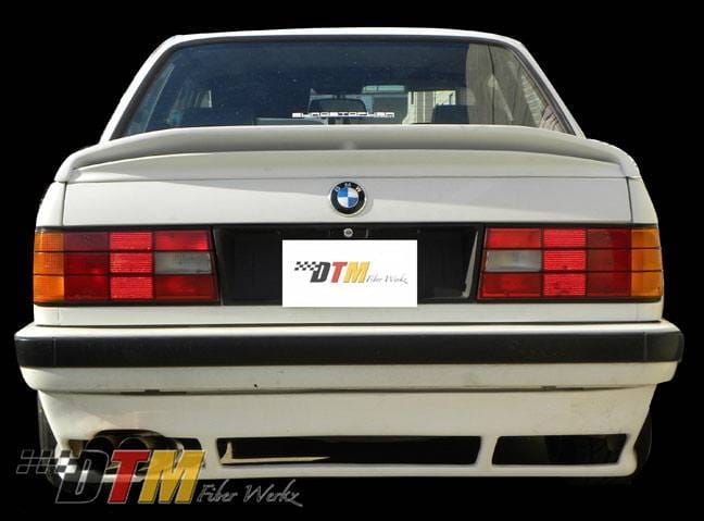 BMW 3 Series DTM Fiberwerkz US DTM Style Rear Apron - E30 Euro DTM
