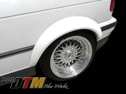 BMW 3 Series DTM Fiberwerkz GTR-S Style Rear Wide Body Fender Flares - E36GTR-SFend