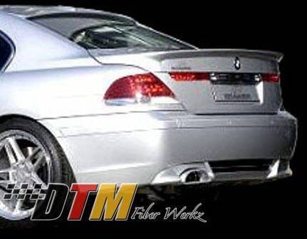 BMW 7 Series DTM Fiberwerkz ACS Style Rear Apron - E6502ACS
