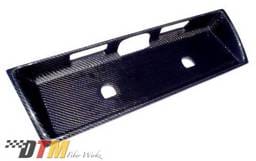 BMW 3 Series DTM Fiberwerkz Euro Rear Plate Filler- CFRP - E30-EURO-REA