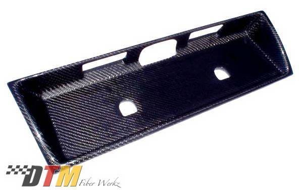 BMW 3 Series DTM Fiberwerkz Euro Rear Plate Filler- CFRP - E30-EURO-REA