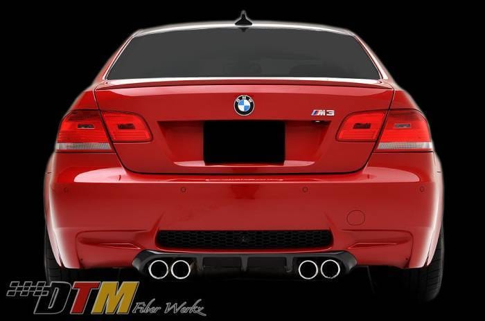 BMW 3 Series DTM Fiberwerkz VRS Style rear Diffuser - E9XVRSDiffus