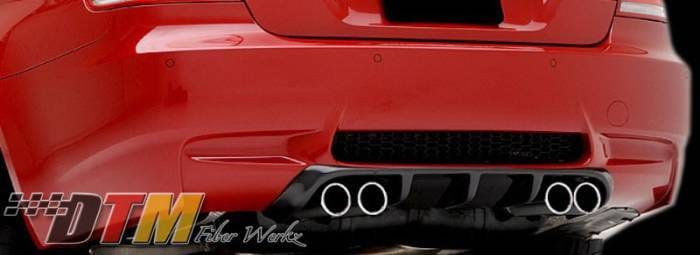 BMW 3 Series DTM Fiberwerkz VRS Style rear Diffuser - E9XVRSDiffus thumbnail 2