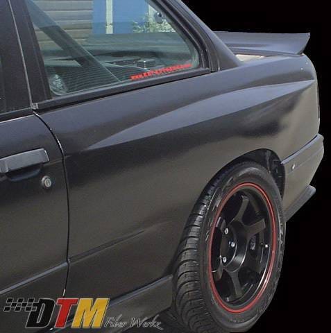 BMW 3 Series DTM Fiberwerkz Evo R Style Widebody Rear Fenders - E30 EVO R R thumbnail 2