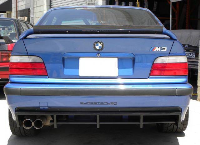 BMW 3 Series DTM Fiberwerkz M3 DTM Rear Diffuser - E36 M3 DTM R thumbnail 2