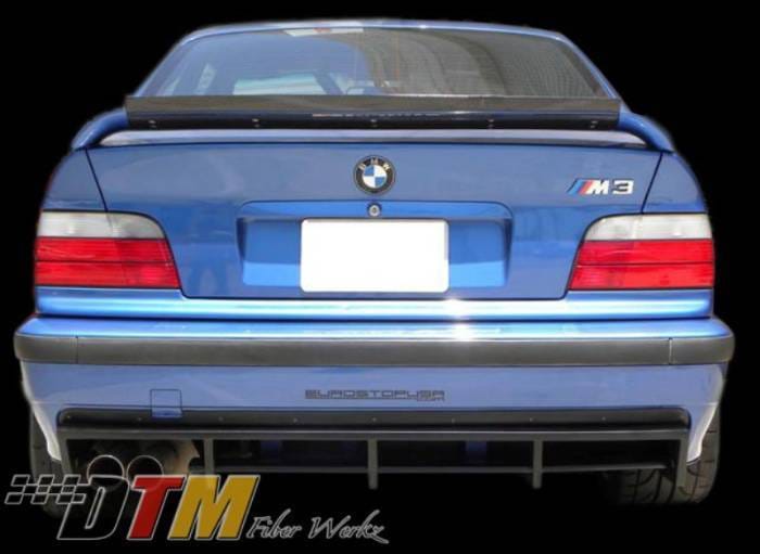 BMW 3 Series DTM Fiberwerkz M3 DTM Rear Diffuser - E36 M3 DTM R thumbnail 3