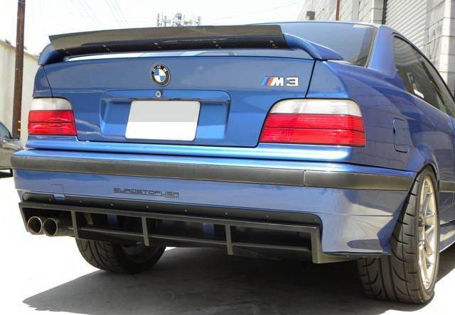 BMW 3 Series DTM Fiberwerkz M3 DTM Rear Diffuser - E36 M3 DTM R thumbnail 4