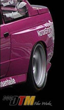 BMW 3 Series DTM Fiberwerkz M3 OEM Style Widebody Rear Fenders - E30 OEM M3 R