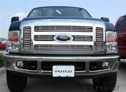 Ford F250 Superduty Putco Virtual Tubular Grille - 31158