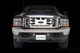 Ford F250 Superduty Putco Flaming Inferno Grille Insert - 53305