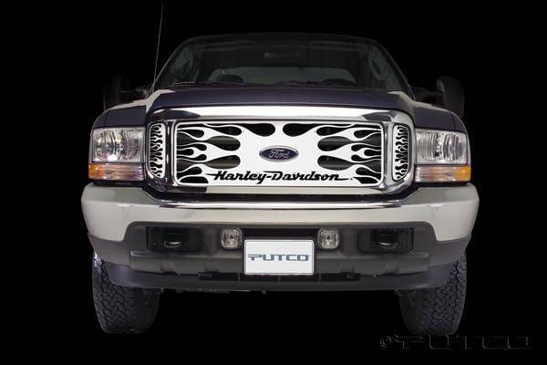 Ford F250 Superduty Putco Flaming Inferno Grille Insert - 53305