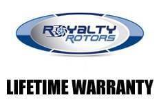 Audi A8 Royalty Rotors Slotted & Cross Drilled Brake Rotors - Front thumbnail 4