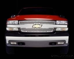 Chevrolet Silverado Putco Punch Stainless Steel Grille - 84107