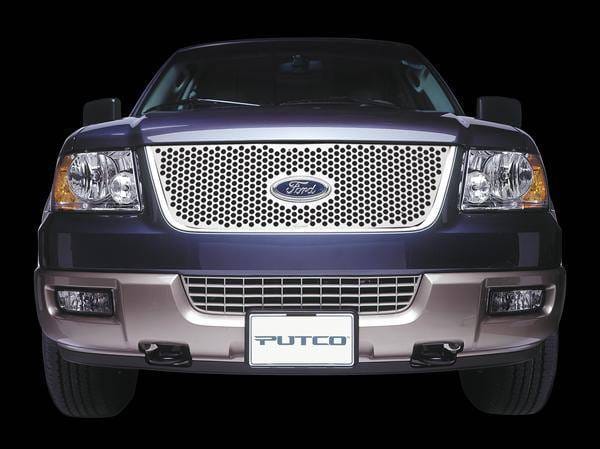 Ford F150 Putco Punch Stainless Steel Grille - 84131