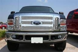 Ford F350 Superduty Putco Punch Stainless Steel Grille - 84197