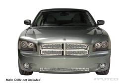 Dodge Charger Putco Punch Stainless Steel Bumper Grille - 84432